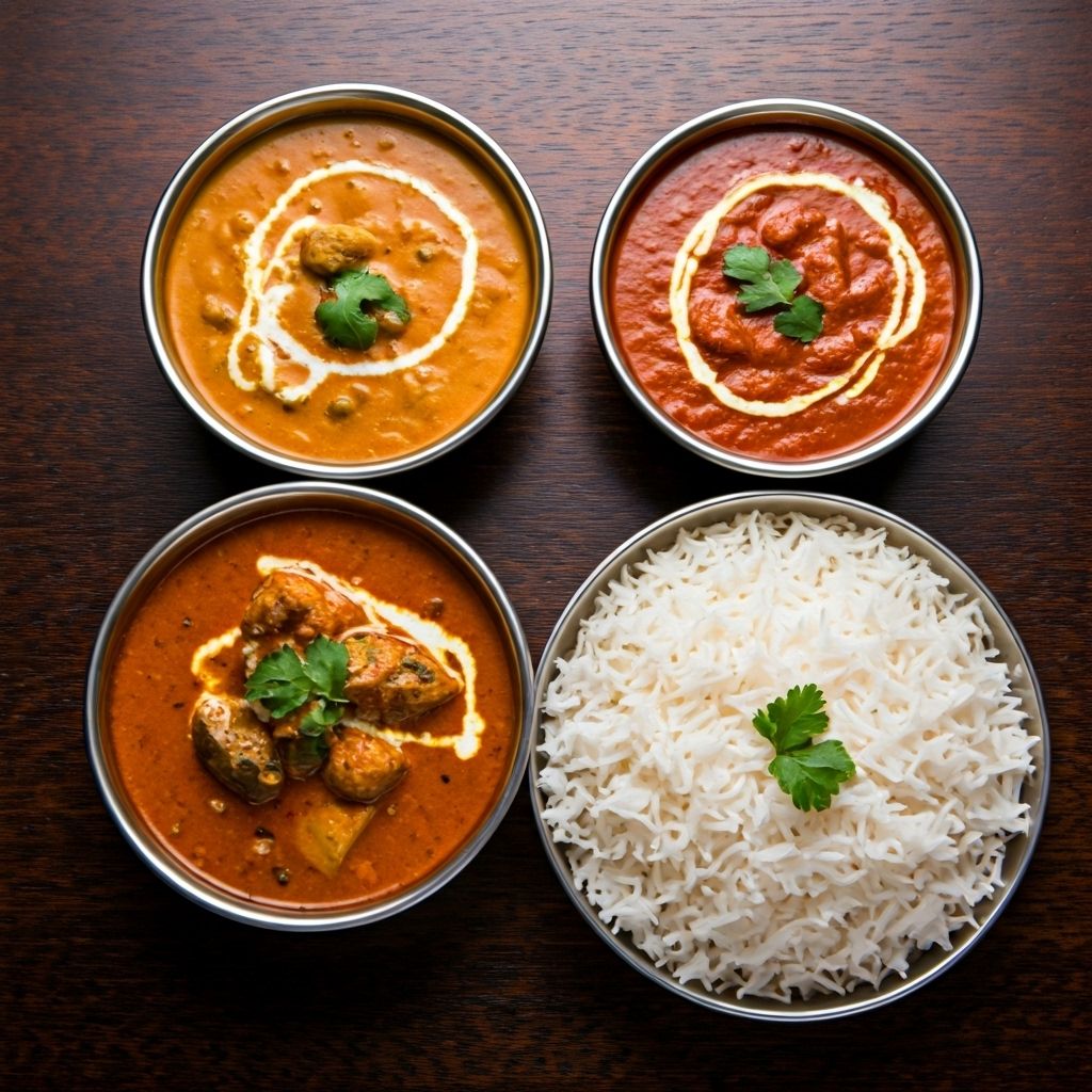 Delicious catering spread